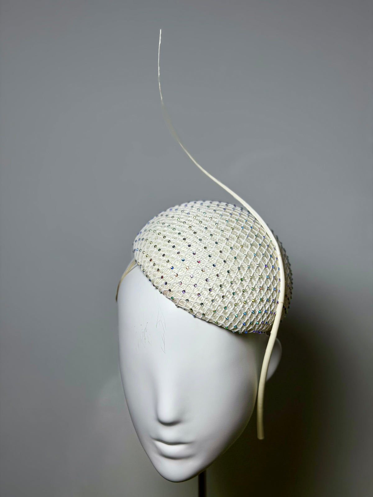 Ivory Crystal Swirl