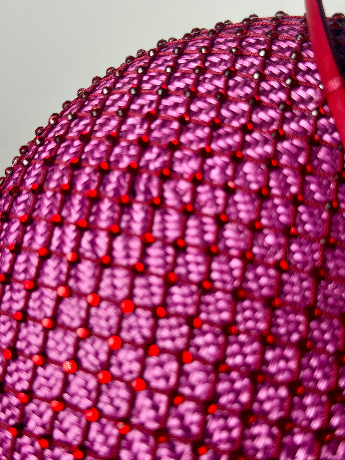 Magenta Crystal Swirl