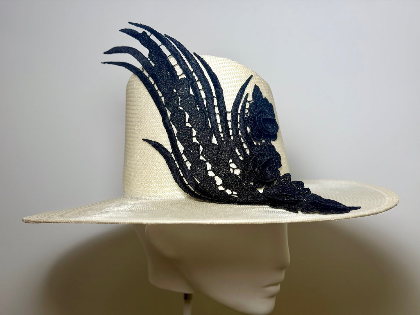 Lace fedora