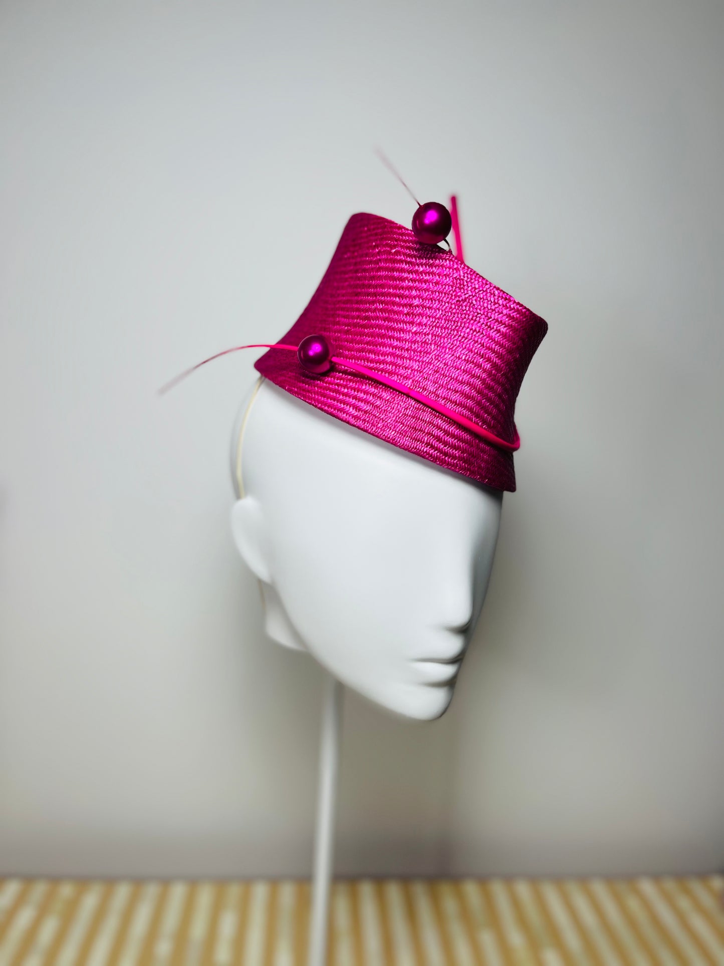 Pink pearl crown.
