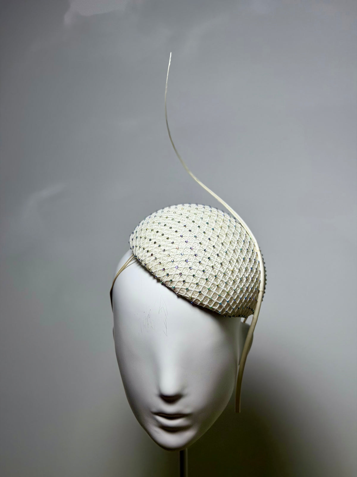 Ivory Crystal Swirl