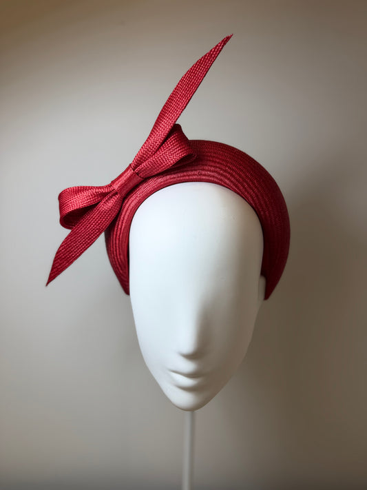 Scarlet Bow Headband