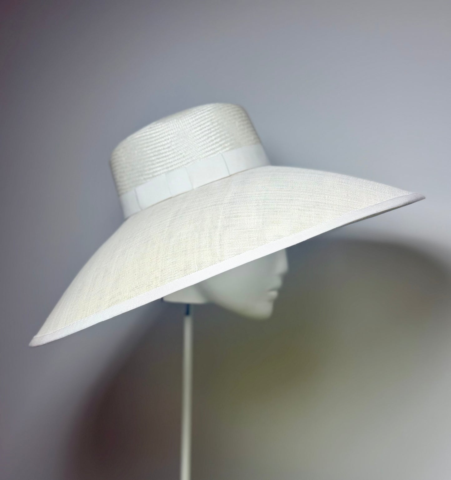 Ivory Elegance with removable feather trim