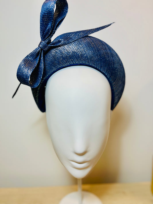 Shimmering Steel Headband